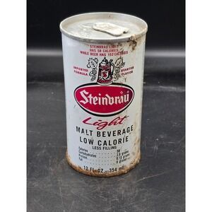Vintage Steindrau Light Malt Beverage 12 oz. Can Low Calorie Imported‎ Formula a